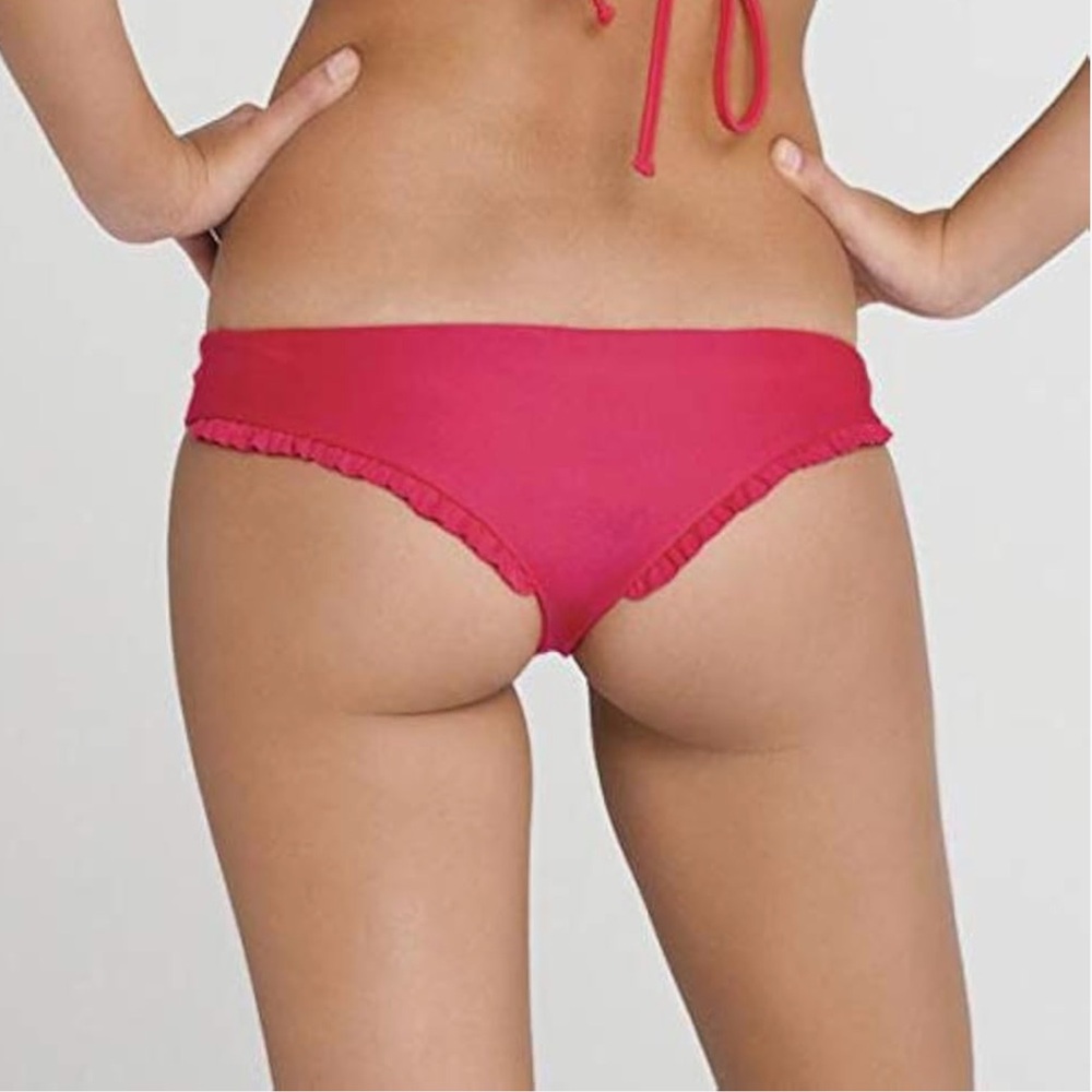NWT Luli Fama Bon Cha Cha ruffle bottoms-XS